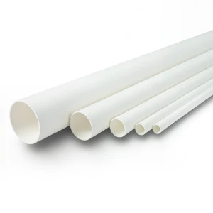 مواسير UPVC ضغط 21.7 بار مقاس 3/4 إنش سمك 1.98 مم لون أبيض