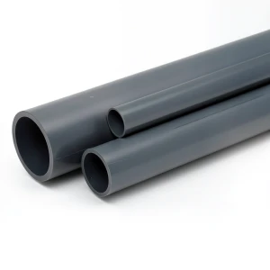 مواسير UPVC مقاس ¾ إنش سمك 2.9 مم لون رمادي غامق