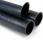 أنابيب HDPE السعودي  PE 100 ضغط 16 بار قطر خارجي 355 مم سمك 32.2 مم لون اسود