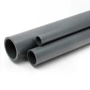 مواسير UPVC مقاس ¼ 1 إنش سمك 3.6 مم لون رمادي غامق