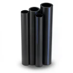 مواسير HDPE الراجحي PE 63 ضغط 10 بار قطر خارجي 560 مم سمك 50.8 مم لون أسود