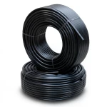 أنابيب HDPE PE 100 ضغط 16 بار قطر 110 مم سمك 10 مم لون أسود