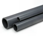 UPVC Pipes 1 ¼ Inch Thickness 4.8 mm Dark Gray