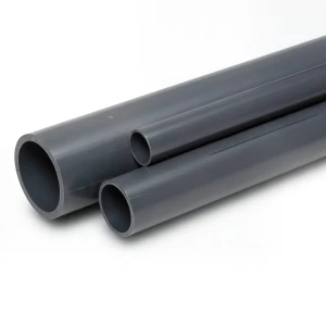 مواسير UPVC مقاس ½ 1 إنش سمك 5.1 مم لون رمادي غامق