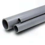 مواسير UPVC مقاس ½ 1 إنش سمك 1.8 مم لون رمادي