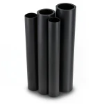 Al-Rajhi HDPE Pipes PE 63 Pressure 15.9 Bar Diameter 140 mm Thickness 19.2 mm Black