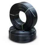 HDPE Pipes PE 100 Pressure 16 Bar Outer Diameter 75 mm Thickness 6.8 mm Black