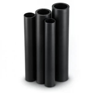 مواسير HDPE البولي ايثيلين الراجحي PE 63 ضغط 10 بار قطر خارجي 250 مم سمك 22.7 مم لون اسود