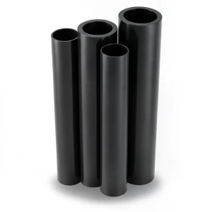 HDPE Pipes PE 63 Pressure 10 Bar 315 mm Diameter 28.6 mm Thickness Black
