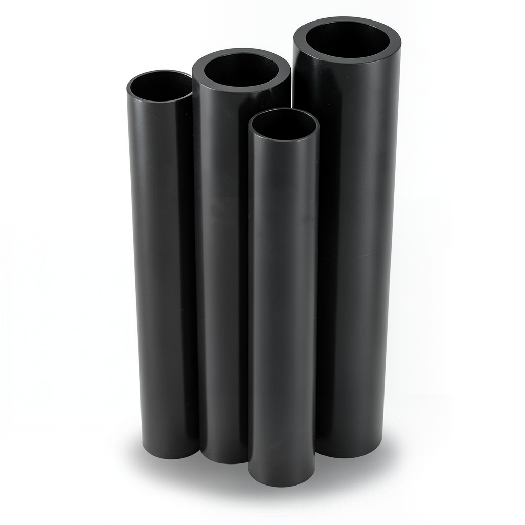 HDPE Pipes PE 63 Pressure 10 Bar 315 mm Diameter 28.6 mm Thickness Black