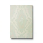Italian Wall Covering 10m x 0.73m Beige with Pale Green, Model 27007
