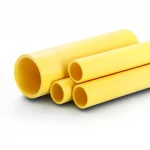أنابيب HDPE الراجحى PE 80 ضغط 8 بار قطر خارجي 280 مم سمك 25.4 مم لون أصفر 
