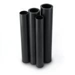 مواسير HDPE PE 63 ضغط 10 بار قطر 400 مم سمك 36.3 مم أسود