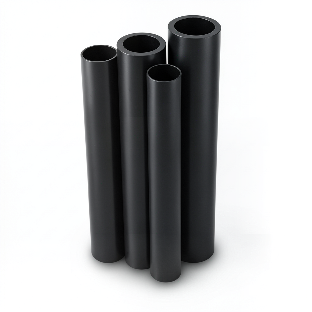 HDPE Pipes PE 63 Pressure 10 Bar 400 mm Diameter 36.3 mm Thickness Black
