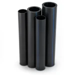 مواسير HDPE الراجحي PE 100 ضغط 16 بار قطر خارجي 140 مم سمك 12.7 مم لون اسود