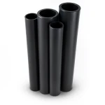 Al-Rajhi HDPE Pipes PE 63 Pressure 15.9 Bar Diameter 160 mm Thickness 21.9 mm Black