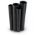 مواسير HDPE الراجحي PE 63 ضغط 15.9 بار قطر خارجي 160 مم سمك 21.9 مم لون أسود - Image 1
