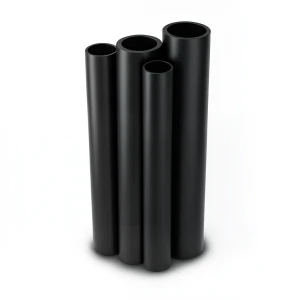 مواسير HDPE الراجحي PE 63 ضغط 10 بار قطر خارجي 560 مم سمك 50.8 مم لون أسود