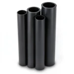 مواسير HDPE الراجحي PE 63 ضغط 15.9 بار قطر خارجي 200 مم سمك 27.4 مم لون أسود