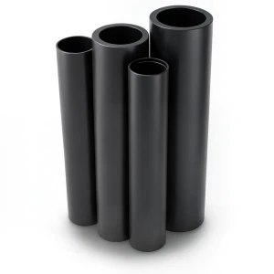 HDPE Pipes PE 80 Pressure 12.5 Bar Outside Diameter 160 mm Thickness 14.6 mm Black