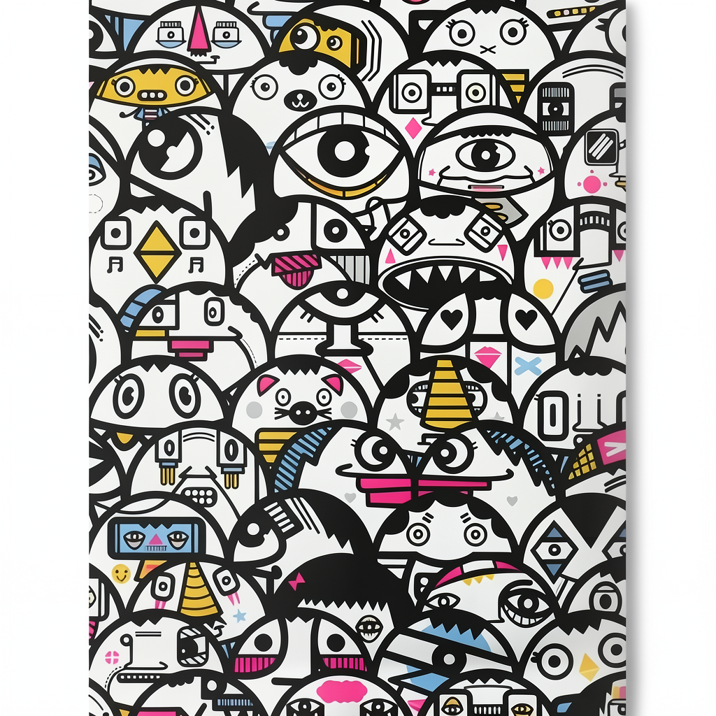 Youth and Children Wallpaper 10m x 0.53m Multicolor