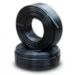 HDPE Pipes PE 80 Pressure 12.5 Bar Outside Diameter 125 mm Thickness 11.4 mm Black