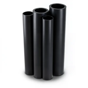 مواسير HDPE الراجحي PE 63 ضغط 15.9 بار قطر خارجي 250 مم سمك 34.2 مم لون أسود
