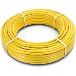 Al-Rajhi HDPE Pipes PE 80 Pressure 8 Bar Outside Diameter 20 mm Thickness 3 mm Color Yellow