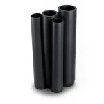 مواسير HDPE PE 100 ضغط 16 بار قطر خارجي 160 مم سمك 14.6 مم لون أسود