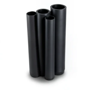 مواسير HDPE PE 100 ضغط 16 بار قطر خارجي 160 مم سمك 14.6 مم لون أسود