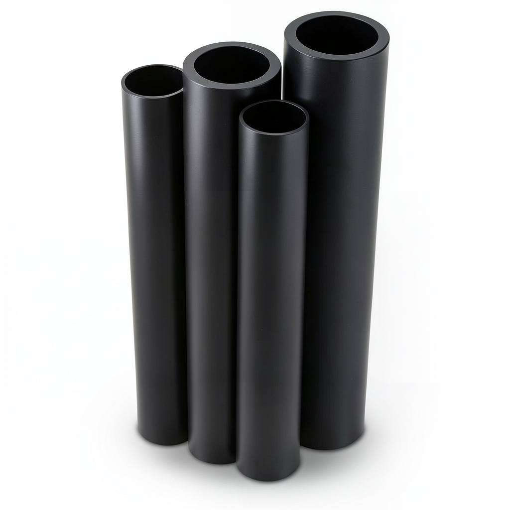 Al-Rajhi HDPE Pipes PE 63 Pressure 15.9 Bar Diameter 315 mm Thickness 43.1 mm Black