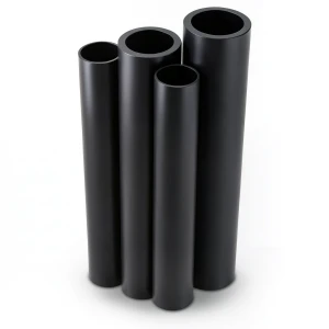 مواسير HDPE الراجحي PE 63 ضغط 15.9 بار قطر خارجي 315 مم سمك 43.1 مم لون أسود