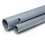 مواسير UPVC مقاس ½ 1 إنش سمك 1.8 مم لون رمادي