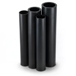 مواسير HDPE الراجحي PE 63 ضغط 15.9 بار قطر خارجي 355 مم سمك 48.5 مم لون أسود