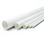 مواسير UPVC ضغط اسمي 17.2 بار قطر خارجي 1 إنش سمك 1.96 مم لون أبيض