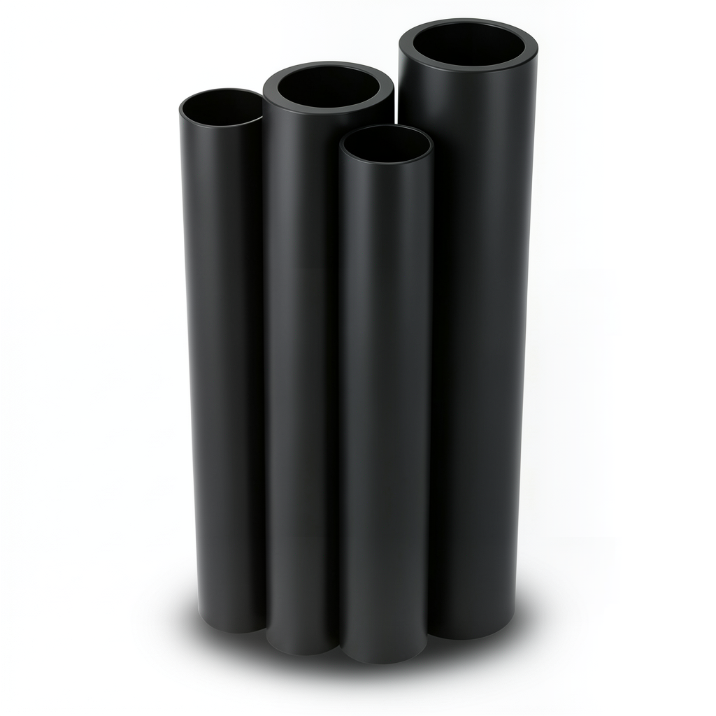 مواسير HDPE الراجحي PE 63 ضغط 15.9 بار قطر خارجي 400 مم سمك 54.7 مم لون أسود