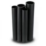 مواسير HDPE الراجحي PE 63 ضغط 15.9 بار قطر خارجي 400 مم سمك 54.7 مم لون أسود