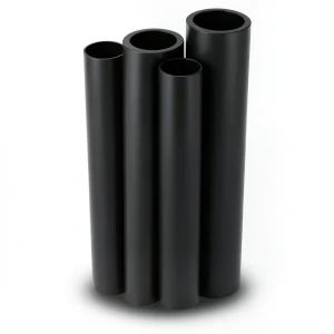 مواسير HDPE الراجحي PE 63 ضغط 15.9 بار قطر خارجي 400 مم سمك 54.7 مم لون أسود