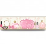 Youth and children wallpaper, beige with pink color, length 10 m, width 0.53 m, model GK8893B 