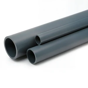 UPVC Pipes Nominal Pressure 9 Bar Size 2 1/2 inch Thickness 3 mm Dark Gray
