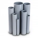 UPVC Pipes Modern Technology Nominal Pressure 4  Bar Outside Diameter 630  mm Thickness 12.4  mm Gray Colour