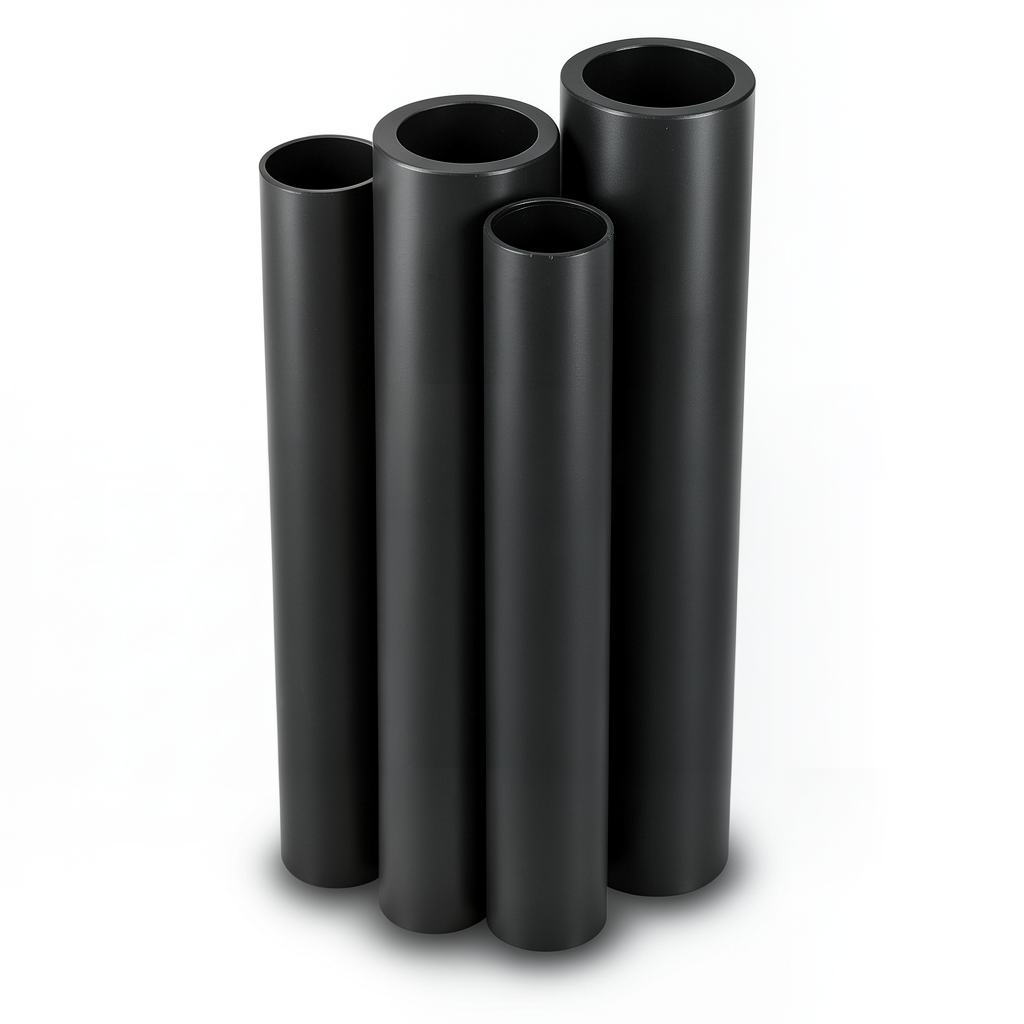 Al-Rajhi HDPE Pipes PE 100 Pressure 16 Bar Outside Diameter 280 mm Thickness 25.4 mm Black