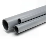 مواسير UPVC مقاس 3 إنش سمك 1.8 مم لون رمادي