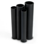 HDPE Pipes PE 80 Pressure 12.5 Bar Outside Diameter 140 mm Thickness 12.7 mm Black