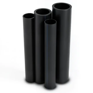 مواسير HDPE PE 80 ضغط 12.5 بار قطر خارجي 140 مم سمك 12.7 مم لون أسود