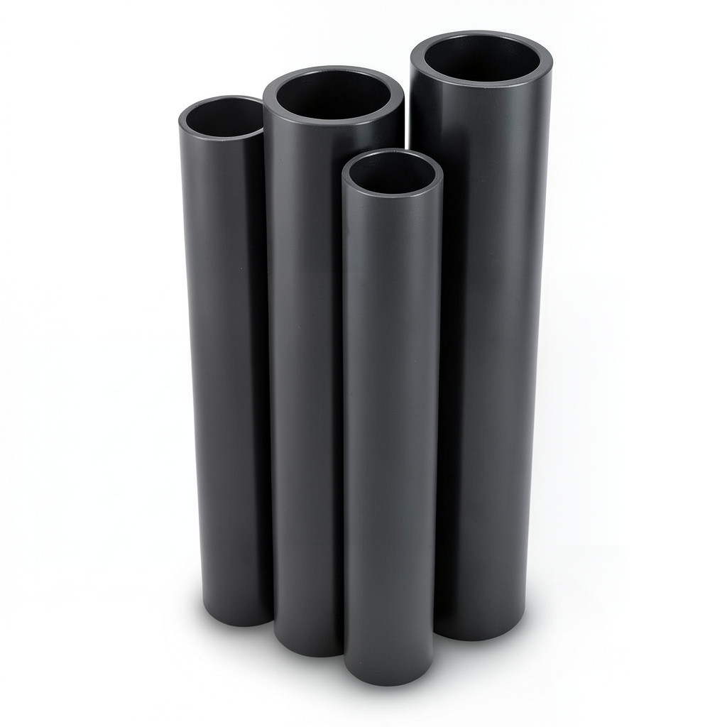 مواسير HDPE الراجحي PE 100 ضغط 16 بار قطر خارجي 140 مم سمك 12.7 مم لون اسود