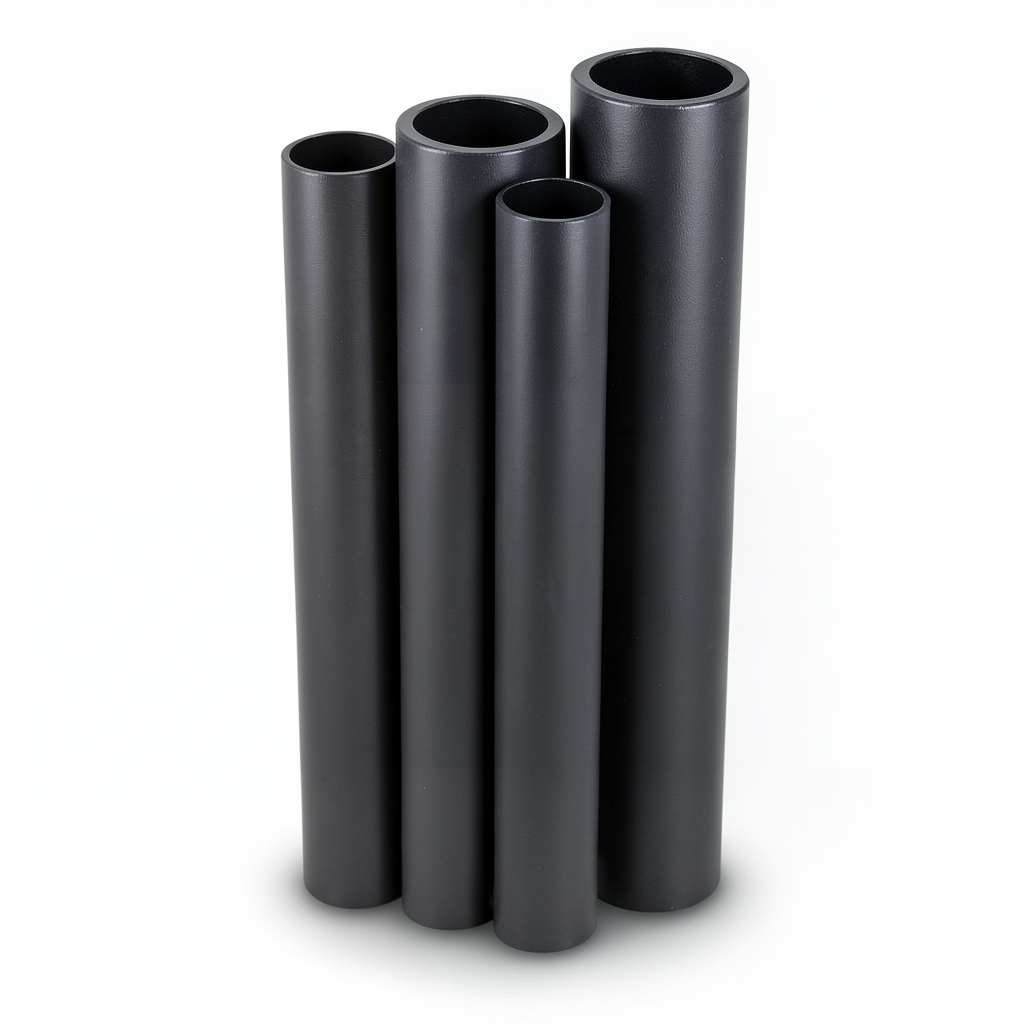 Al-Rajhi HDPE Pipes PE 63 Pressure 15.9 Bar Diameter 160 mm Thickness 21.9 mm Black