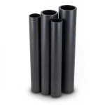 مواسير HDPE الراجحي PE 63 ضغط 15.9 بار قطر خارجي 160 مم سمك 21.9 مم لون أسود