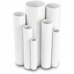 UPVC Pipes Modern Technology Nominal Pressure 10 Bar Outside Diameter 630 mm Thickness 30 mm White Colour