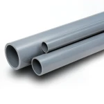 مواسير UPVC مقاس 2 إنش سمك 1.8 مم لون رمادي متينة لإمدادات المياه